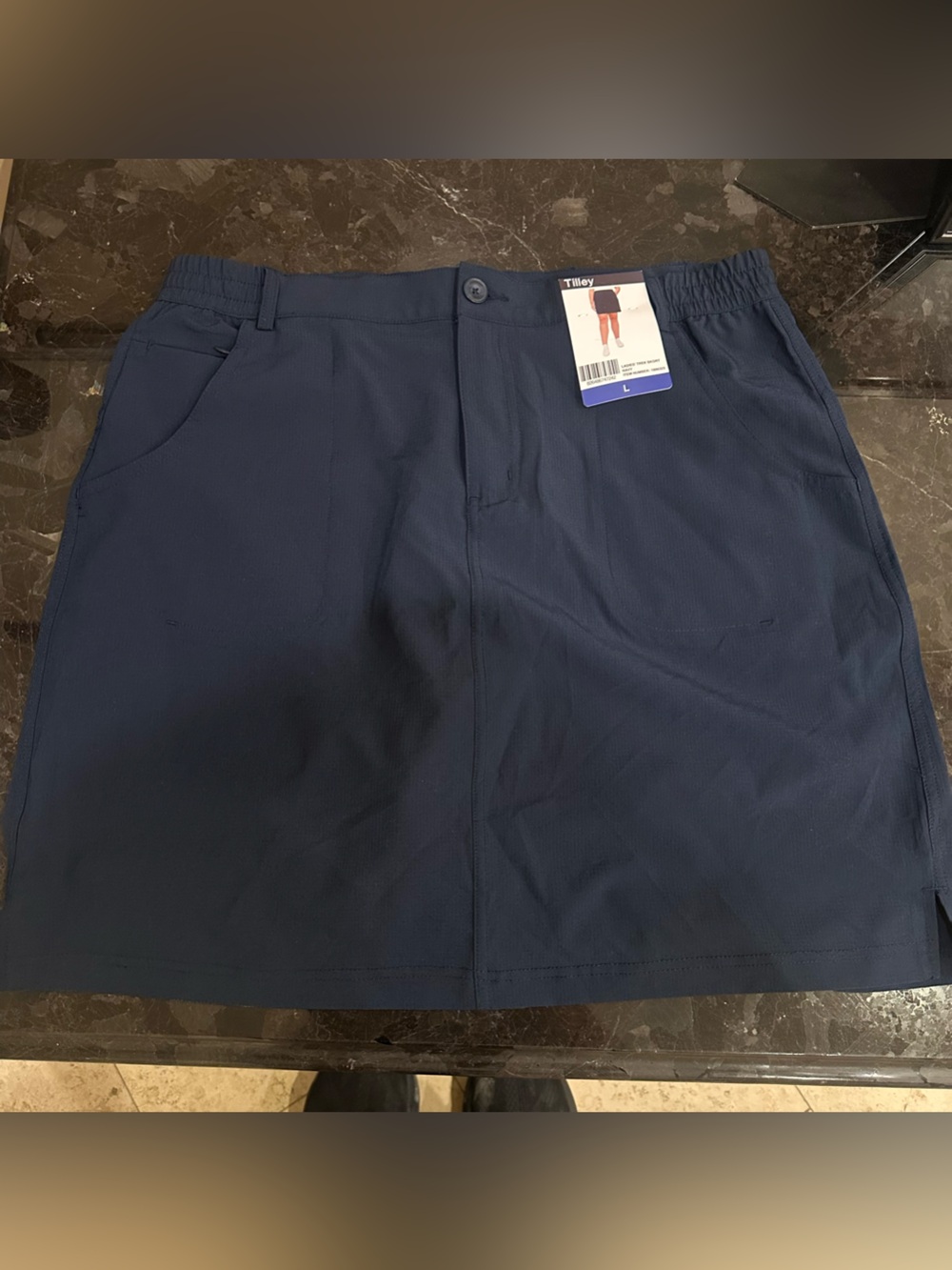 Women’s Navy Blue Performance Skort